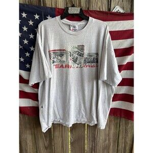 Vintage 2001 Grey Earnhardt Racing NASCAR Winston Cup tee 2X
